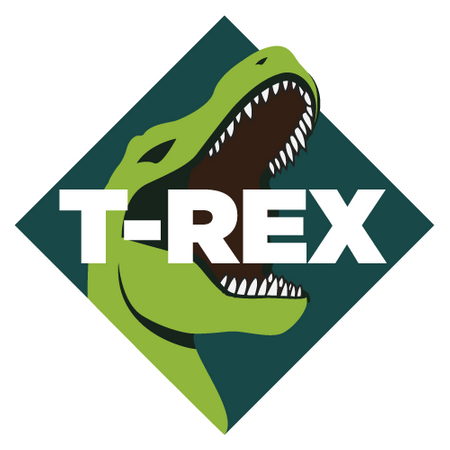 Szpadel ostry, trzonek z włókna szklanego, T-Rex