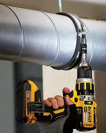 DEWALT 10-elementowy zestaw bitów udarowych + uchwyt przegubowy