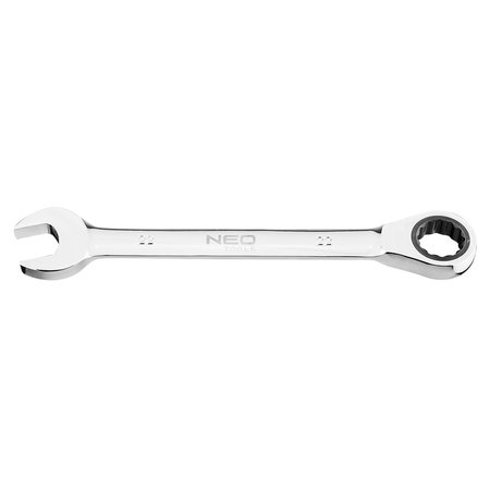 Klucz płasko-oczkowy z grzechotką, 22 mm