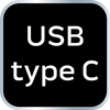 Kabel USB typ C, 2m