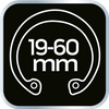 Szczypce segera do pierścieni osadczych 170 mm, wewnętrzne, wygięte