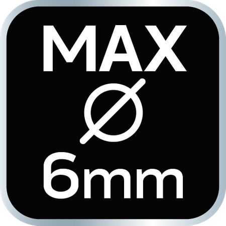 Sekator do młodych pędów 185 mm, zakres do 6 mm