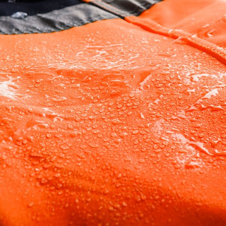 Spodnie robocze ostrzegawcze softshell, pomarańczowe, rozmiar L