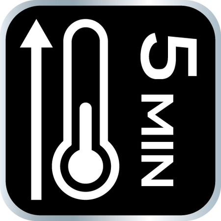 Pistolet klejowy 11 mm, 40W + 24 wkłady klejowe