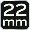 Klucz płasko-oczkowy z przegubem i grzechotką 22 mm