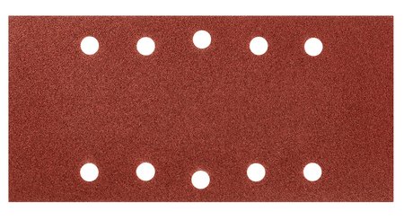 Papier ścierny na rzep 115 x 230 mm, K100, 5 szt., z otworami