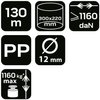 Linka pleciona polipropylenowa fi 12 150m
