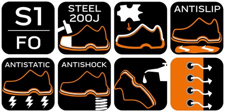 Sandały skórzane S1 FO, stalowy podnosek, rozmiar 44