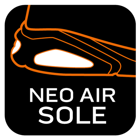 Półbuty robocze S1 SR Neo Air, stalowy podnosek, pomarańczowe, rozmiar 41