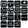 Reflektor pojedynczy 50W SMD LED 4250lm 230V na statywie 1.8m