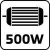 Młotowiertarka SDS + 500W, 1,5 J.