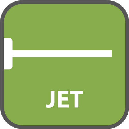 Zraszacz pistoletowy, regulowany strumień