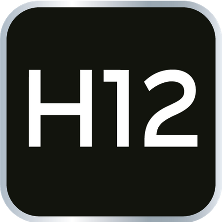 Końcówka sześciokątna na nasadce 1/2", H12 x 55 mm