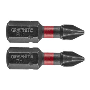 Bity udarowe PH1 x 25 mm, 2 szt.