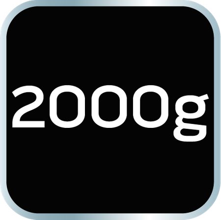 Młotek ślusarski 2000 g, trzonek z włókna szklanego