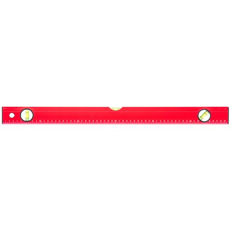 Poziomnica aluminiowa typ 400, 60 cm, 3 libelle