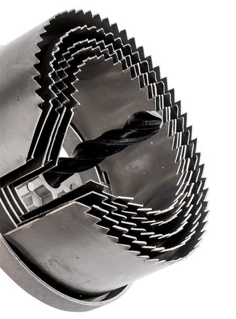 Otwornice do drewna 60 - 95 mm, h 40 mm, zestaw 5 szt.