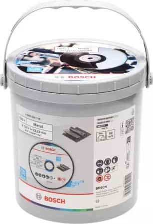 Bosch Tarcza tnąca Standard for Metal, prosta, 125×1×22,23 mm 100 szt.