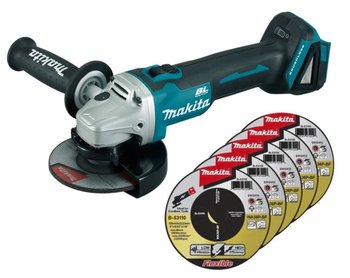 SZLIFIERKA KĄTOWA AKUMULATOROWA 125MM 18V 0*AH LI-LO