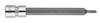 Końcówka TORX TX10 na nasadce 1/4", długa, 87 mm
