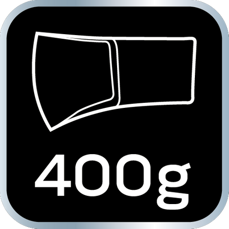 Siekiera 650g, obuch 400g, trzonek włókno, 14"