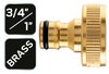 Przyłacze do kranu  3/4"- 1", mosiężne