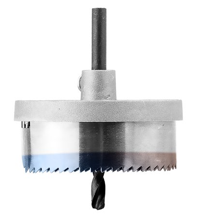 Otwornice do drewna 26 - 63 mm, h 25 mm zęby hartowane, zestaw 7 szt.