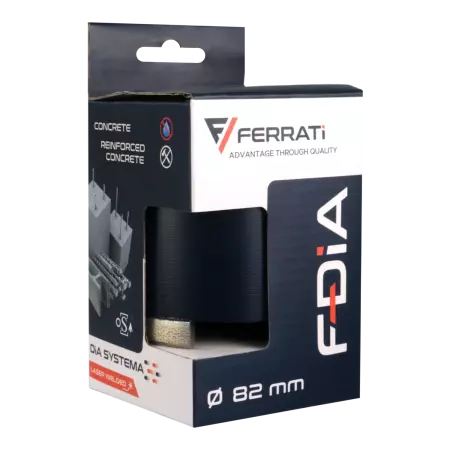 Ferrati Wiertło Diamentowe SDS+ F40148 82mm F-DIA do Żelbetu