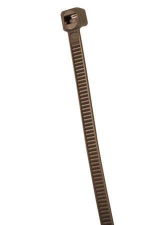 Opaski zaciskowe ogrodowe 4,8 x 160mm, 50 szt., brązowe
