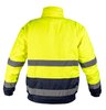 Kurtka robocza ostrzegawcza 3w1, ocieplana, żółto-granatowa, rozmiar XXL