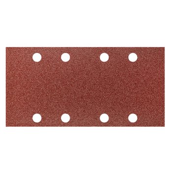 Papier ścierny na rzep 93 x 185 mm, K80, 5 szt., z otworami