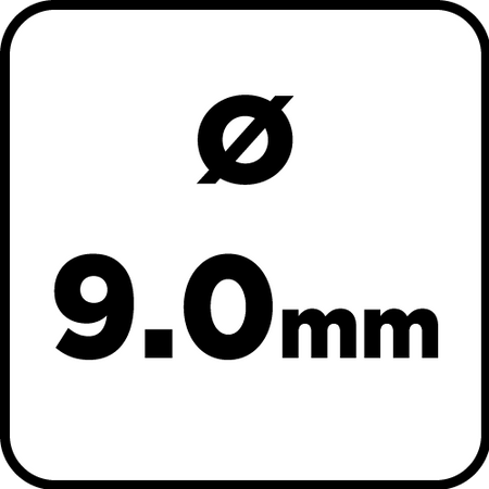 Wiertło do metalu HSS, DIN 338, 9 mm