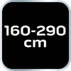 Podpora teleskopowa 160-290 cm
