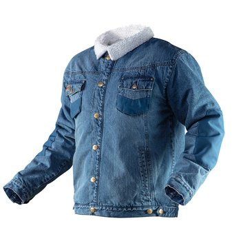 Kurtka jeansowa ocieplana DENIM, rozmiar L