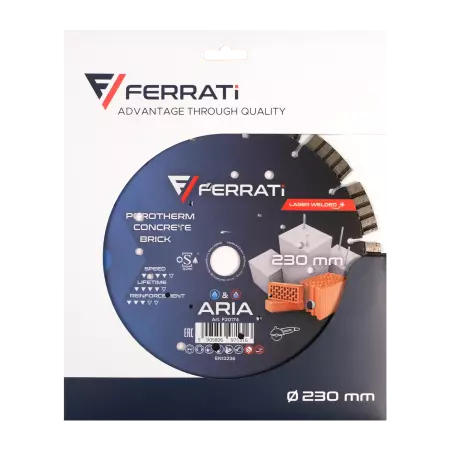 Ferrati Tarcza Diamentowa F20174 230mm ARIA