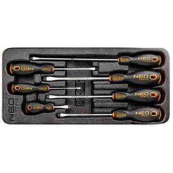 Wkrętaki płaskie, zestaw 7 szt.