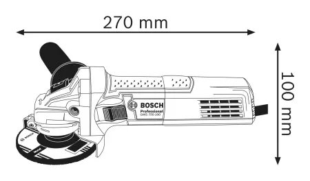 Bosch GWS 750-125 Profesjonalna Szlifierka Kątowa 750W