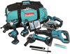 ZESTAW COMBO 18V DTD152+DHP451+DSS610+DGA452+DJR186+DML815