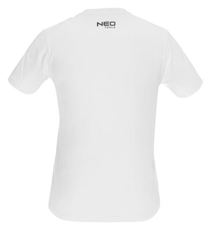 T-shirt, biały, rozmiar S