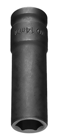 Nasadka udarowa 1/2" długa, 14 x 78mm , Cr-Mo