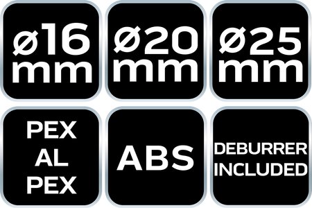 Kalibrator do rur TECEflex 16, 20, 25  mm