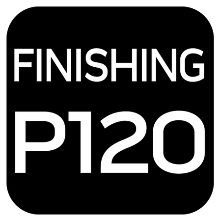 Papier ścierny prostokątny 8 otworów 130 x 80 mm P120 do 04-623, 5 szt.