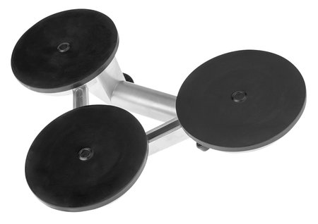 Przyssawka do szyb aluminiowa, potrójna, 150 kg