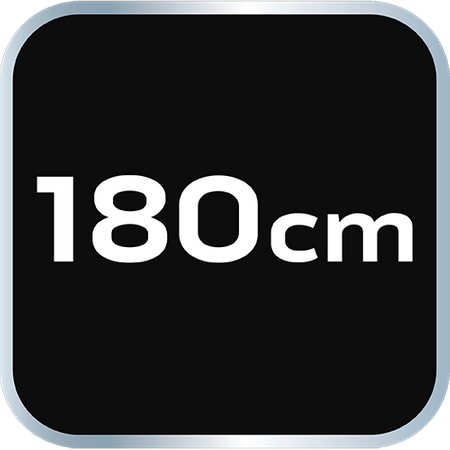 Poziomnica aluminiowa S 300, 3 libelle, 180 cm