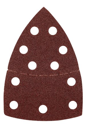 Papiery ścierne na rzep, żelazko 102 x 152 mm, P60, 5 szt., z 11 otworami