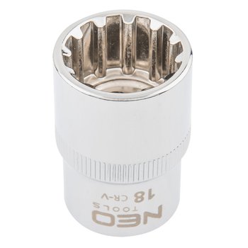 Nasadka Spline 1/2", 18 mm