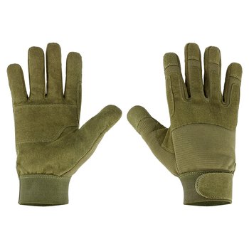 Rękawice taktyczne, skóra syntetyczna, rozmiar 8