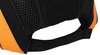 Czapka z daszkiem ze wzmocnieniem, czarno-pomarańczowa, CE