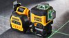 LASER LINIOWY 3-PŁASZCZYZNOWY 12/18V  ZIE. WIĄZKA XR 1*2.0AH