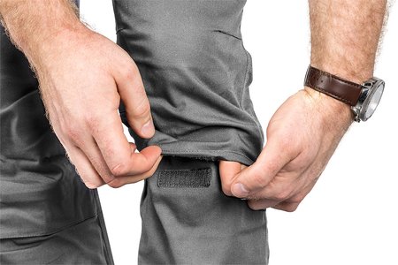 Spodnie robocze Mix&Match, Canvas, szare, rozmiar L